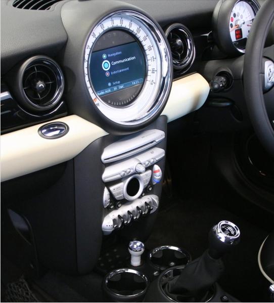 Mini Convertible Reverse Camera
