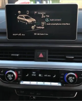 Audi A4 Front and Reverse Camera