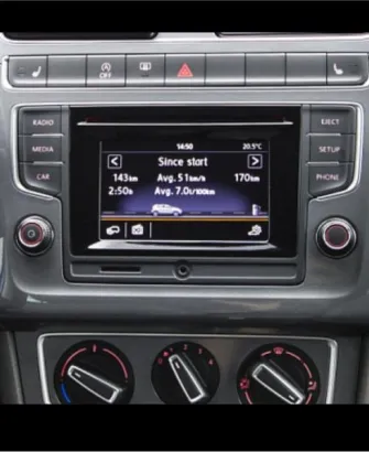 VW Caddy Reverse Camera