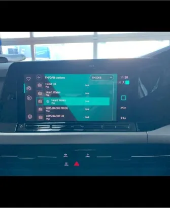 VW Golf Reverse Camera